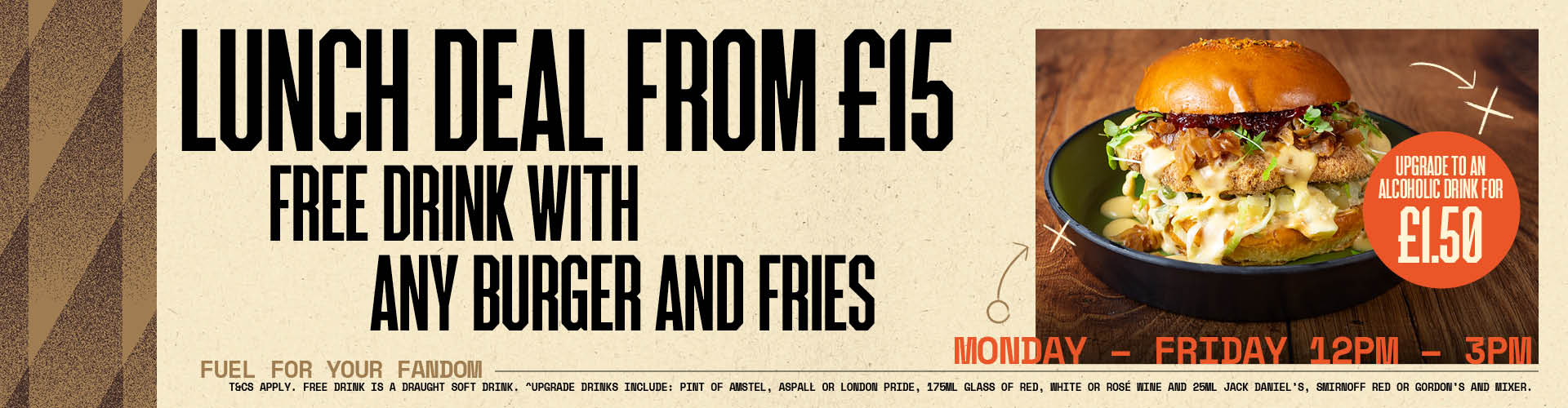 Lunch and drink offer at [#SiteName#]